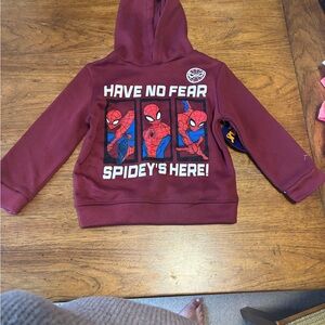 spiderman hooodie